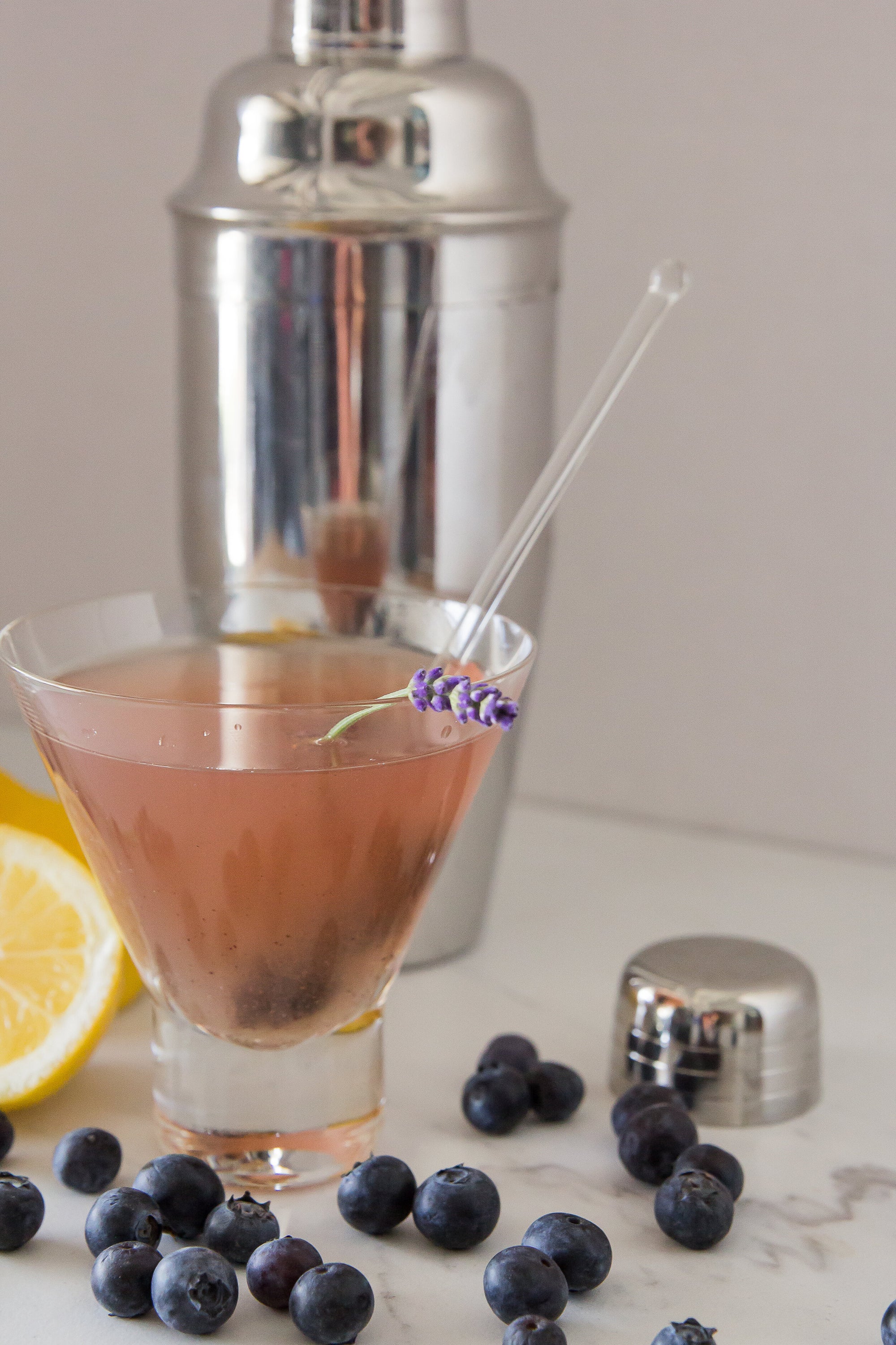 Blueberry Lavender Mixer Recipes