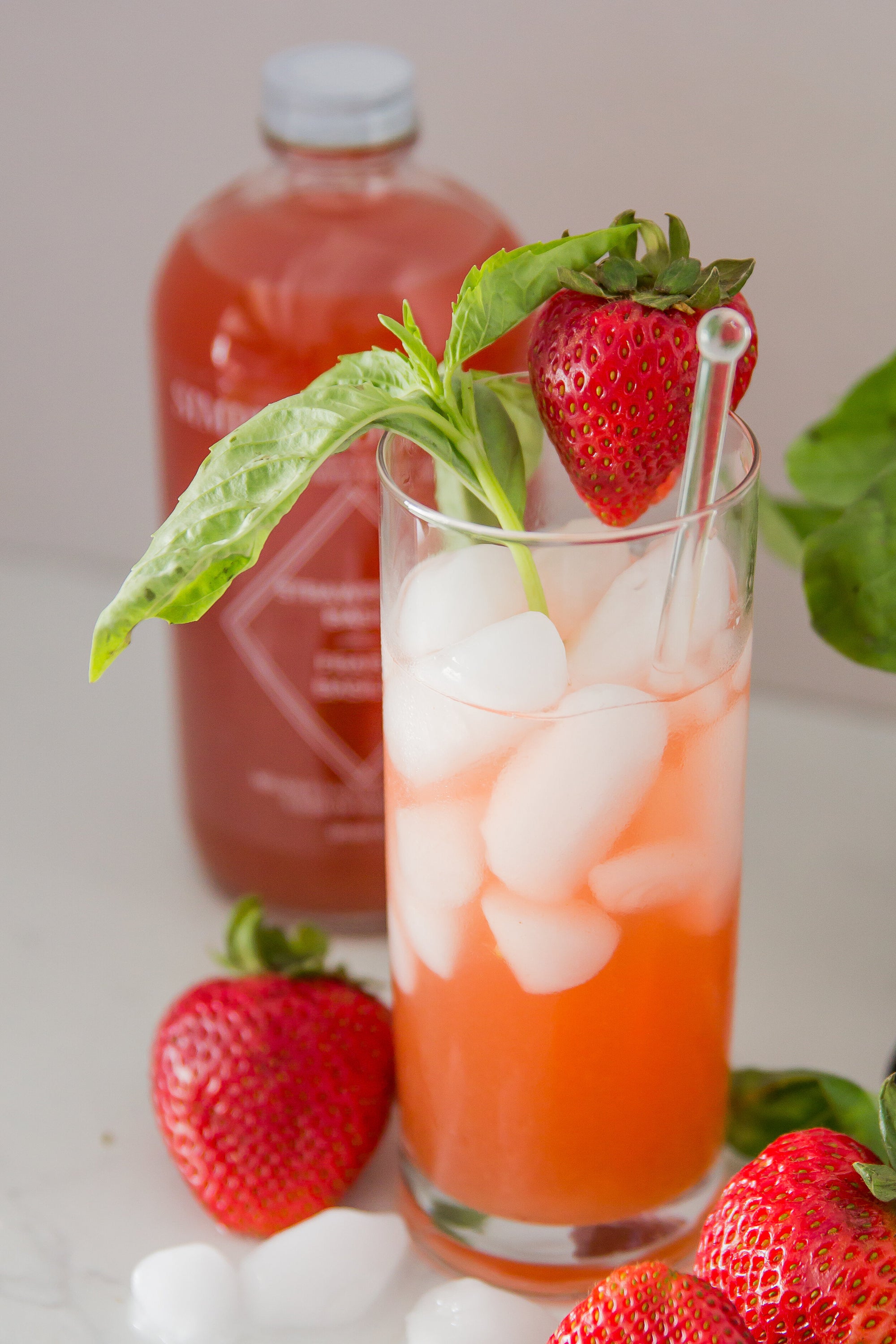 Strawberry Basil Mixer Recipes